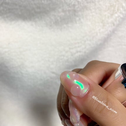 ジェルネイル(ライト対応)/セリア/ジェルネイルを使ったクチコミ(4枚目)