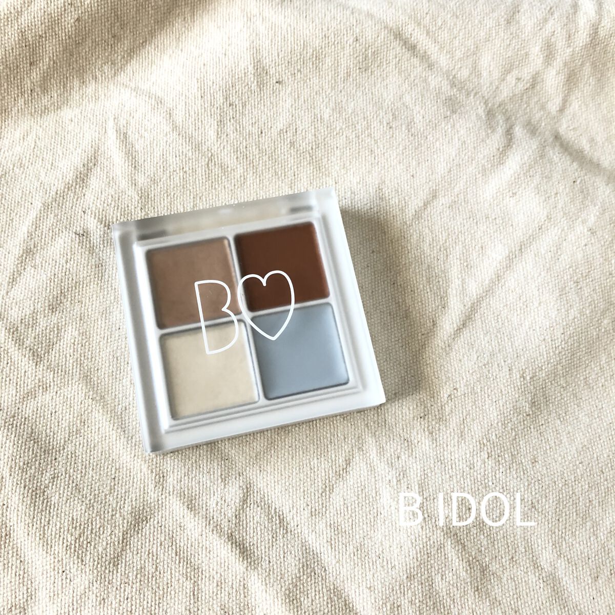 THE アイパレR/b idol/アイシャドウパレットを使ったクチコミ（1枚目）