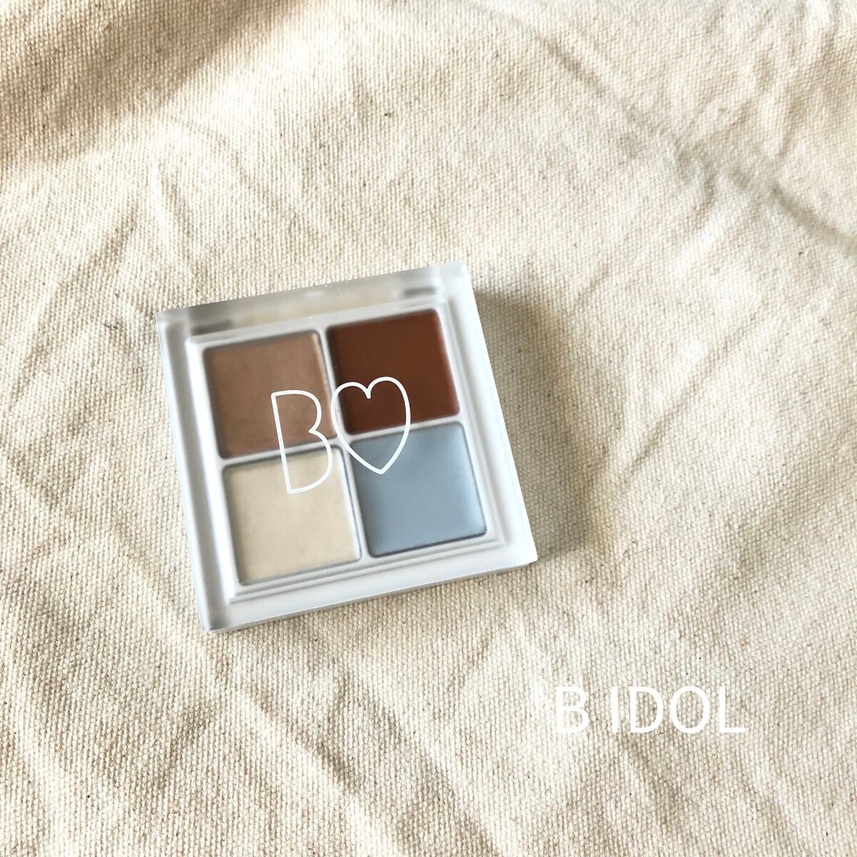 THE アイパレR/b idol/アイシャドウパレットを使ったクチコミ(1枚目)