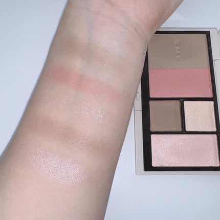 RMK シェイド&グロウ フェイスパレット /RMK/アイシャドウパレットを使ったクチコミ(5枚目)