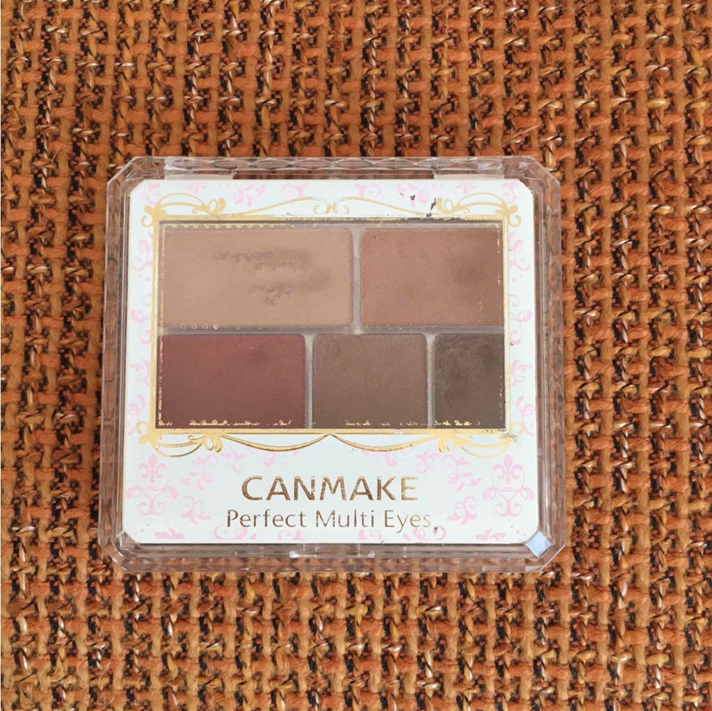 パーフェクトマルチアイズ/キャンメイク/アイシャドウパレットを使ったクチコミ(1枚目)