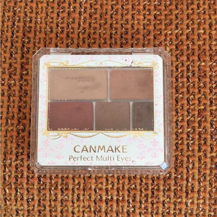 パーフェクトマルチアイズ/キャンメイク/アイシャドウパレットを使ったクチコミ(1枚目)