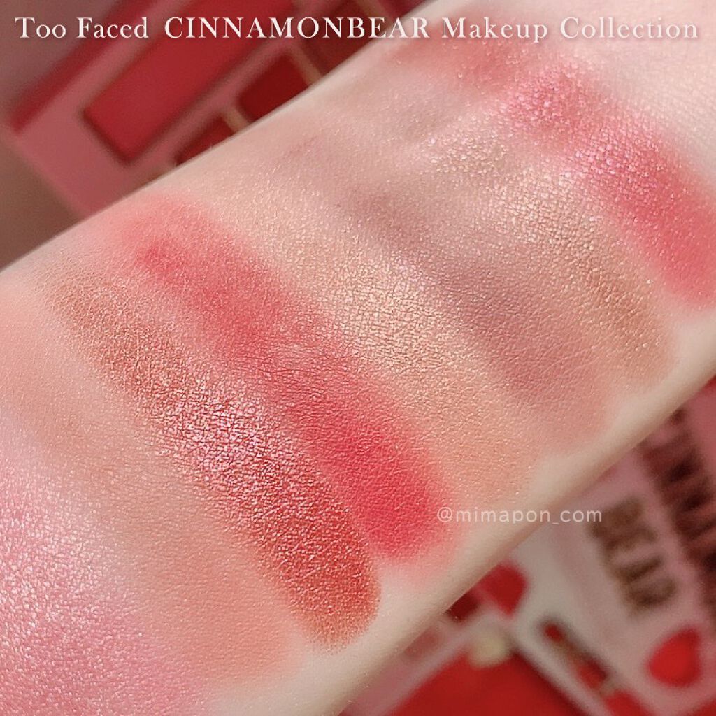 Too Faced シナモン ベア メイクアップ コレクションのクチコミ「
💖 Too Faced CINNAMON BEAR🧸
Makeup Collection❤️.....」（2枚目）