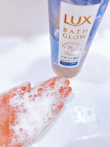 バスグロウ ディープモイスチャー&シャイン シャンプー/トリートメント/LUX/市販シャンプーを使ったクチコミ(3枚目)