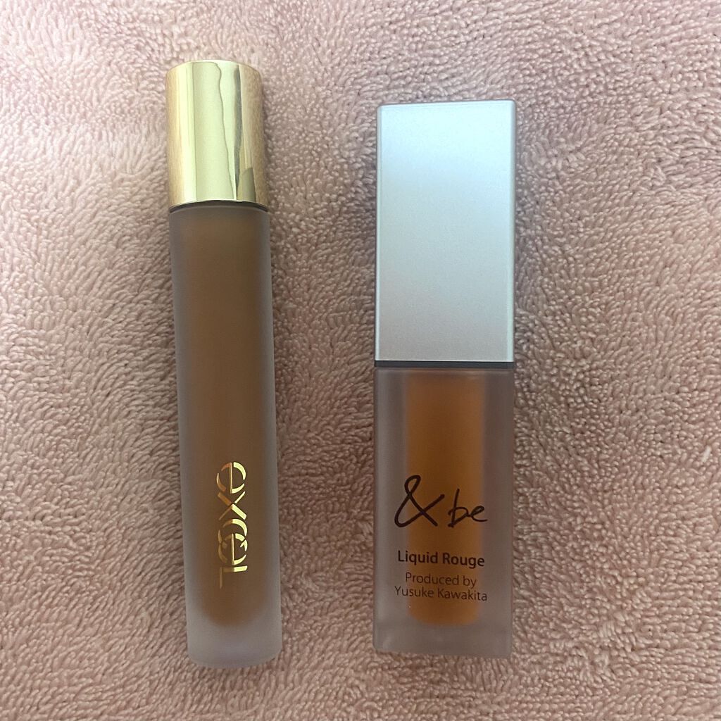 リップベルベティスト LV08 オランジュヌガー(限定)/excel/口紅を使ったクチコミ（1枚目）