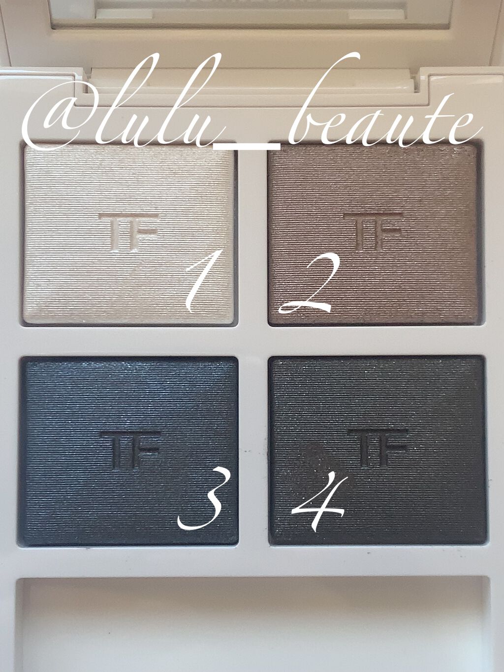 ソレイユ アイ カラー クォード/TOM FORD BEAUTY/アイシャドウパレットを使ったクチコミ(3枚目)