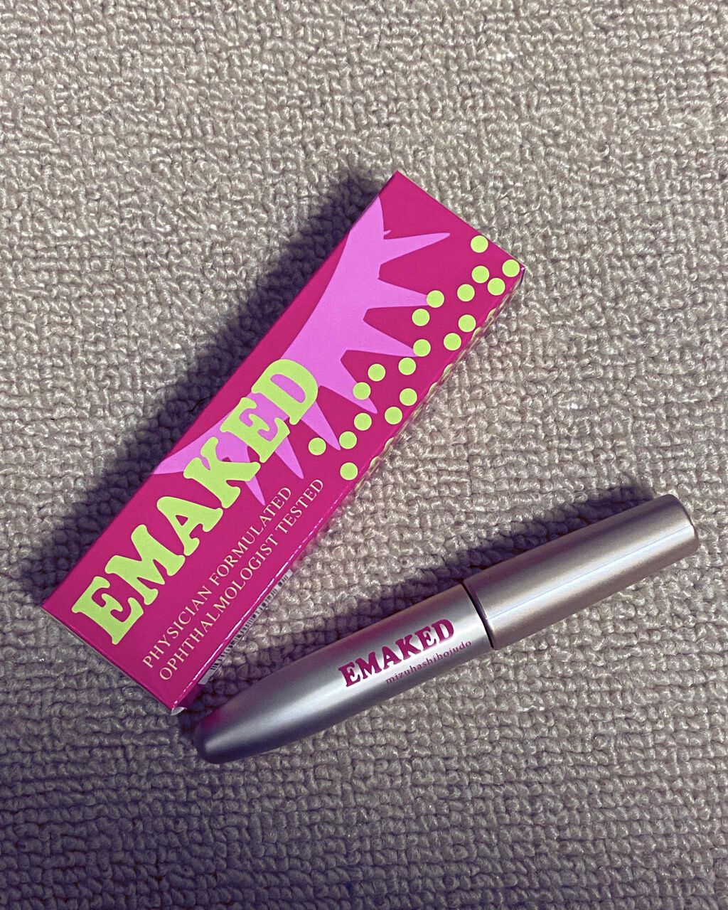 EMAKED(エマーキット)/水橋保寿堂製薬/まつげ美容液を使ったクチコミ(1枚目)