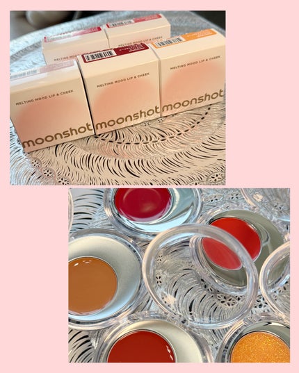 メルティングムードリップ&チーク/moonshot/ジェル・クリームチークを使ったクチコミ(5枚目)