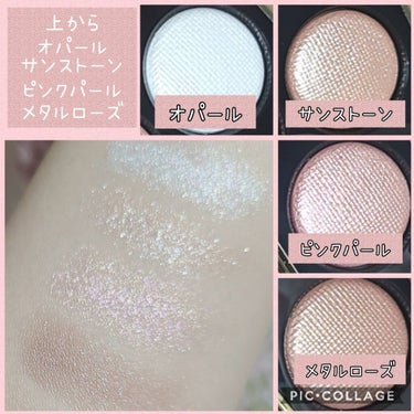 ピンク グロウ リュクス アイシャドウ パレット/BOBBI BROWN/アイシャドウパレットを使ったクチコミ（2枚目）