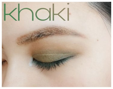 KIKO スマートアイ&チークパレットのクチコミ「#eye #eyes #eyemakeup #khaki #smokey #kiko #cos.....」（2枚目）