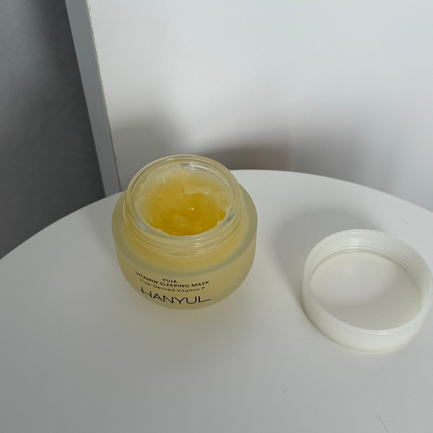 月光ゆず睡眠パック/HANYUL(ハンユル)/フェイスクリームを使ったクチコミ(2枚目)