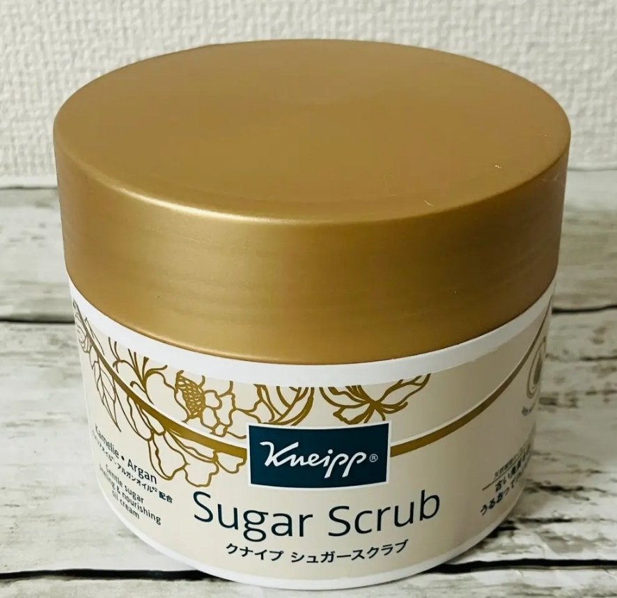 クナイプ シュガースクラブ カメリア&アルガン/クナイプ/ボディスクラブを使ったクチコミ(1枚目)
