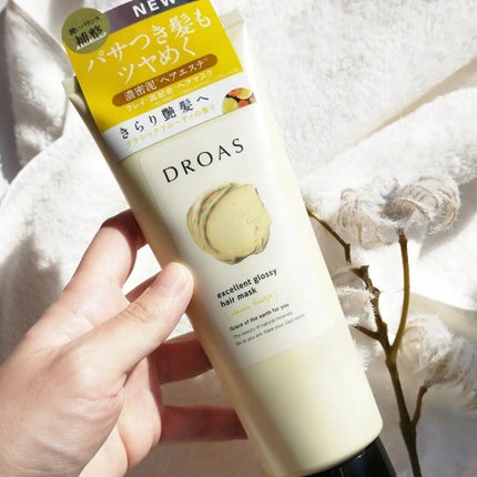 クレイヘアマスク エクセレントグロッシー/DROAS/ヘアマスク・ヘアパックを使ったクチコミ(2枚目)