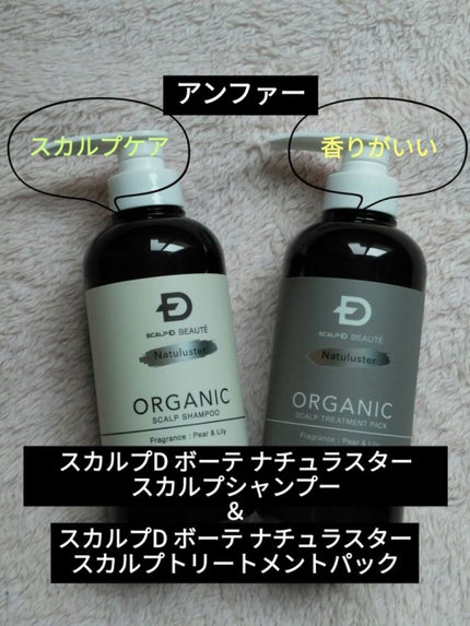 スカルプD ボーテ ナチュラスター スカルプシャンプー/トリートメントパック/アンファー(スカルプD)/シャンプー・コンディショナーを使ったクチコミ(1枚目)