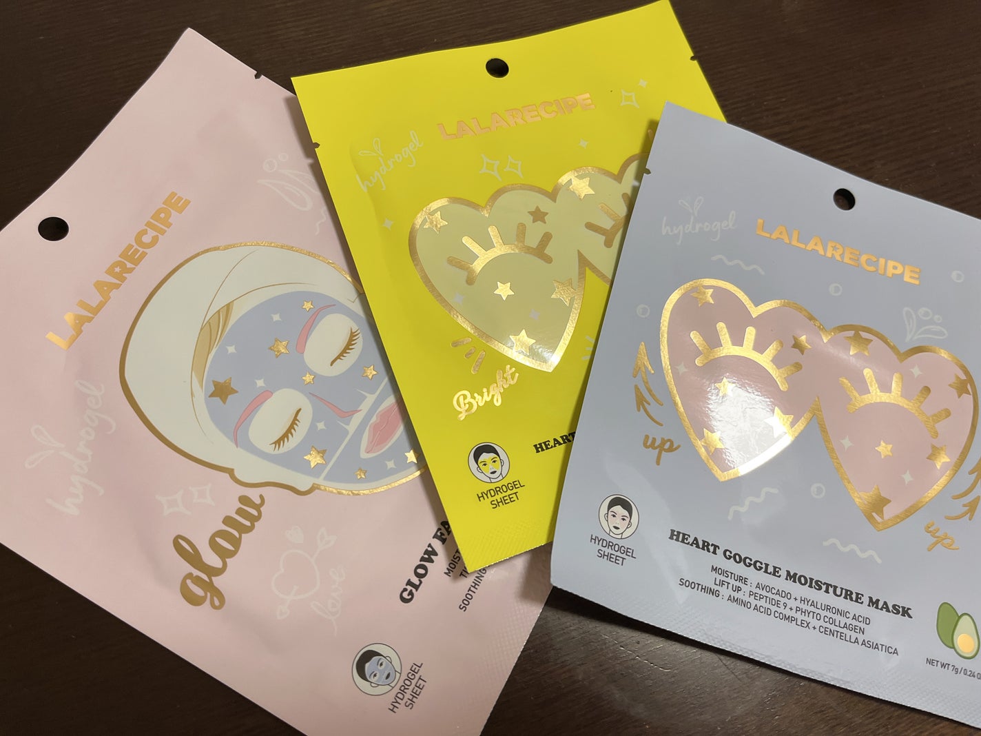 ハートゴーグルマスク/ララレシピ/シートマスク・パックを使ったクチコミ(2枚目)