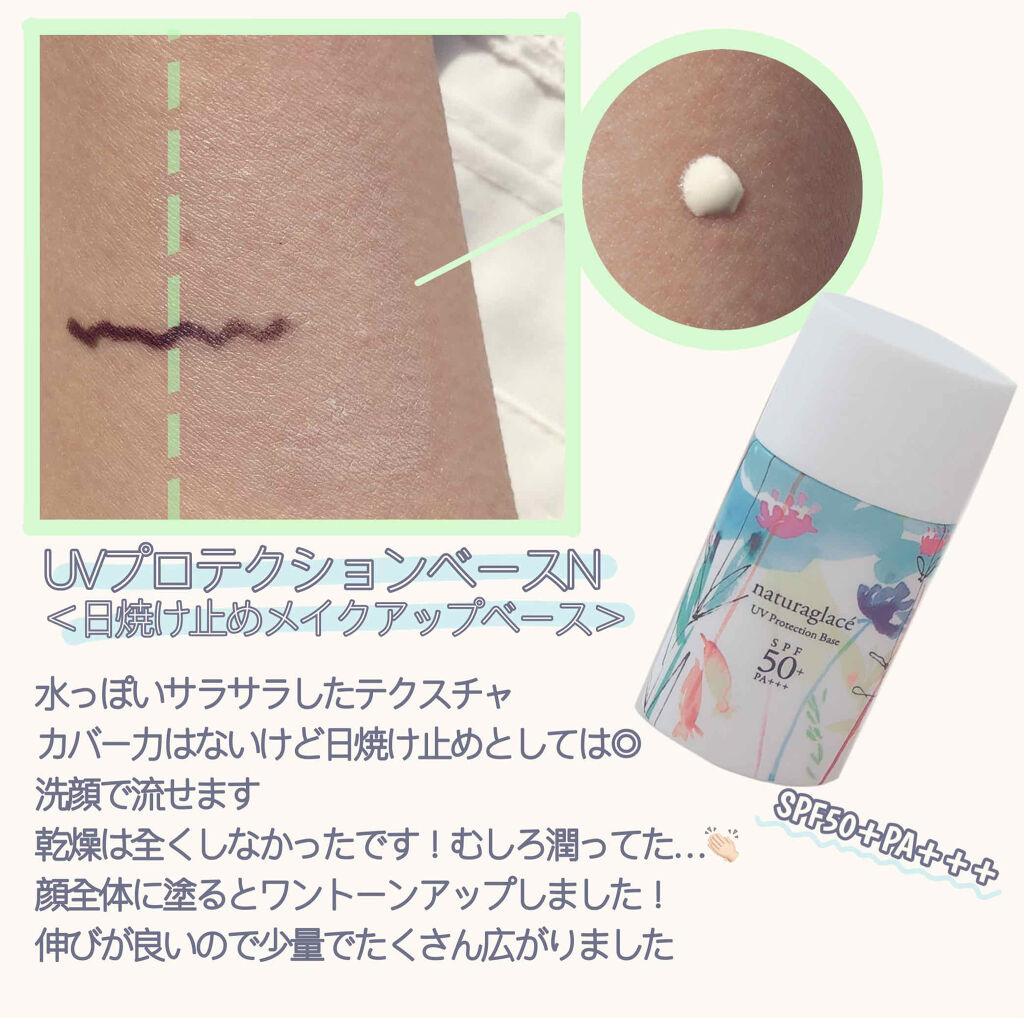 UVプロテクションベースＮ/ナチュラグラッセ/日焼け止めローションを使ったクチコミ（2枚目）