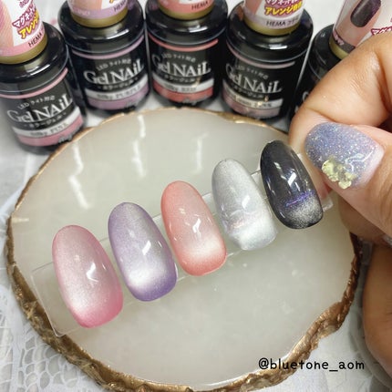 ジェルネイル(ライト対応)/セリア/ジェルネイルを使ったクチコミ(2枚目)