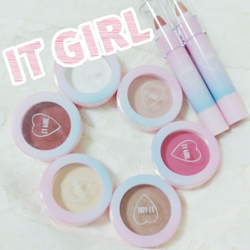 ダイソー×IT GIRL アイシャドウ/DAISO/単色アイシャドウを使ったクチコミ（1枚目）