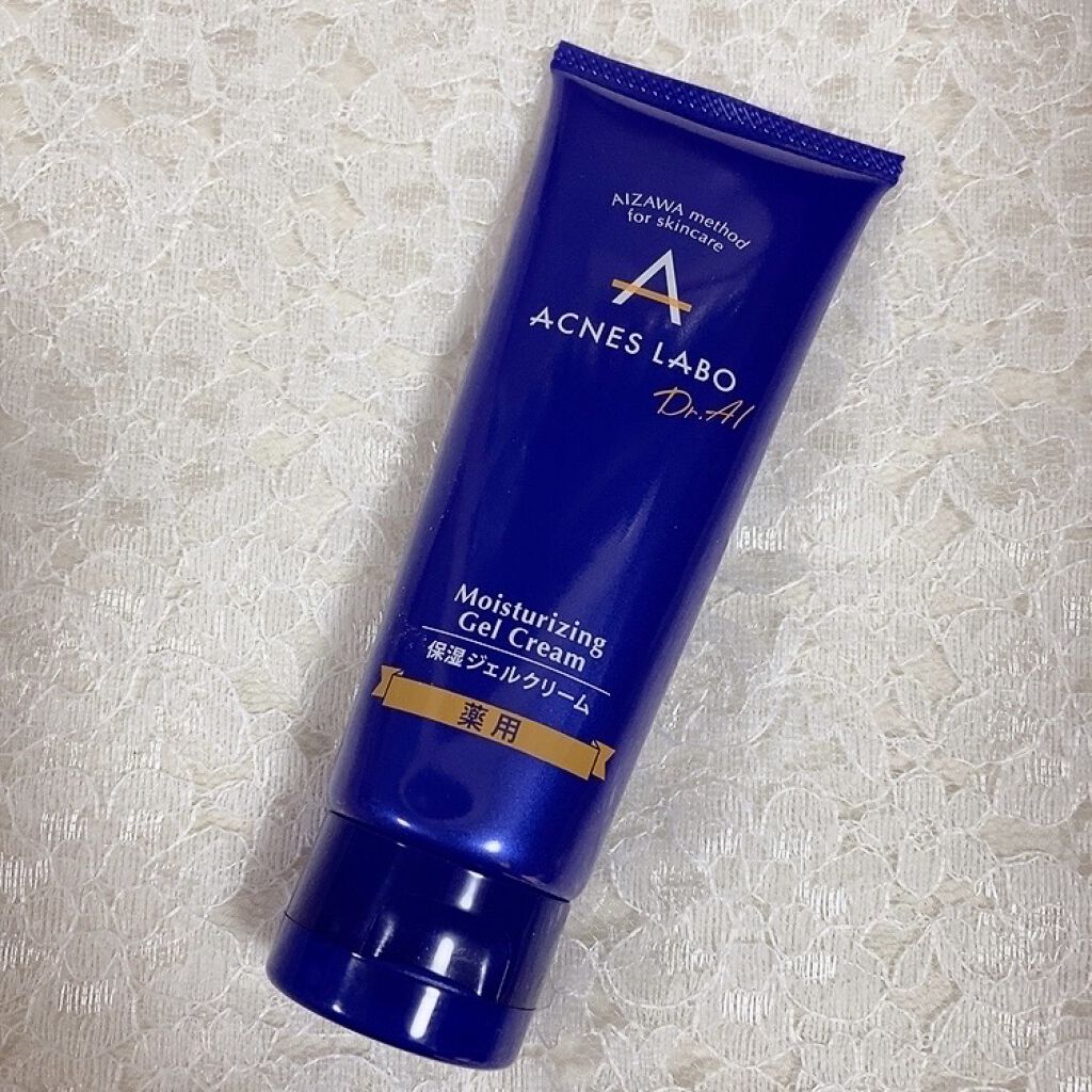 アクネスラボ 薬用 保湿ジェルクリームのクチコミ「♡アクネスラボ♡
薬用ニキビケア保湿ジェルクリーム
60g

サラッともっちりクリーム✨

ジ.....」（1枚目）