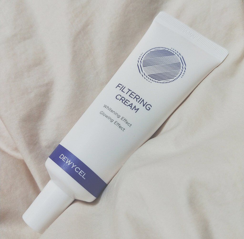 フィルタリングクリーム/DEWYCEL/日焼け止めクリームを使ったクチコミ（1枚目）