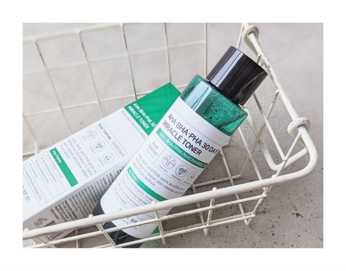 AHA·BHA·PHA 30デイズミラクルトナー/SOME BY MI/化粧水を使ったクチコミ（2枚目）