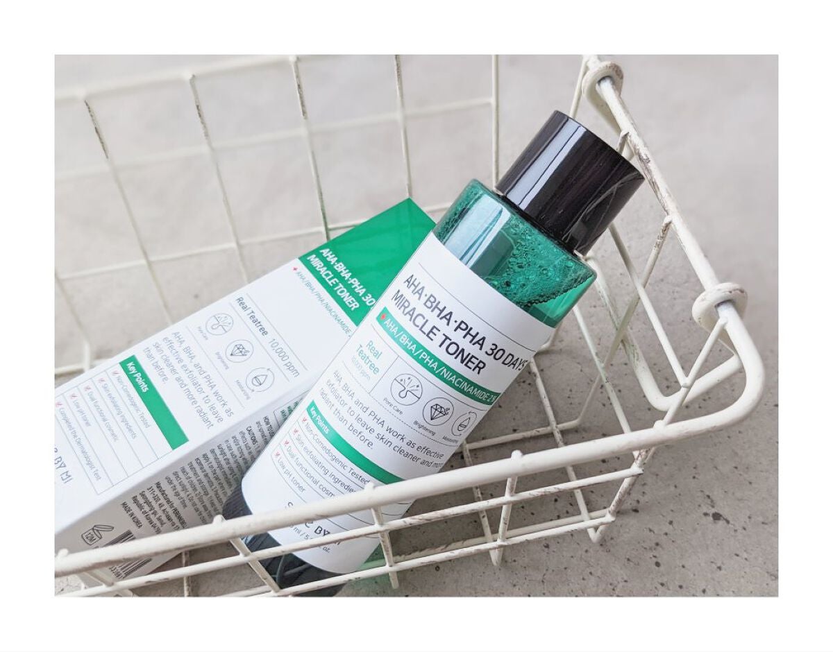 AHA·BHA·PHA 30デイズミラクルトナー/SOME BY MI/化粧水を使ったクチコミ(2枚目)