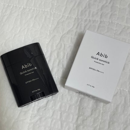 クイック サンスティック プロテクションバー/Abib /日焼け止めスティックを使ったクチコミ(1枚目)