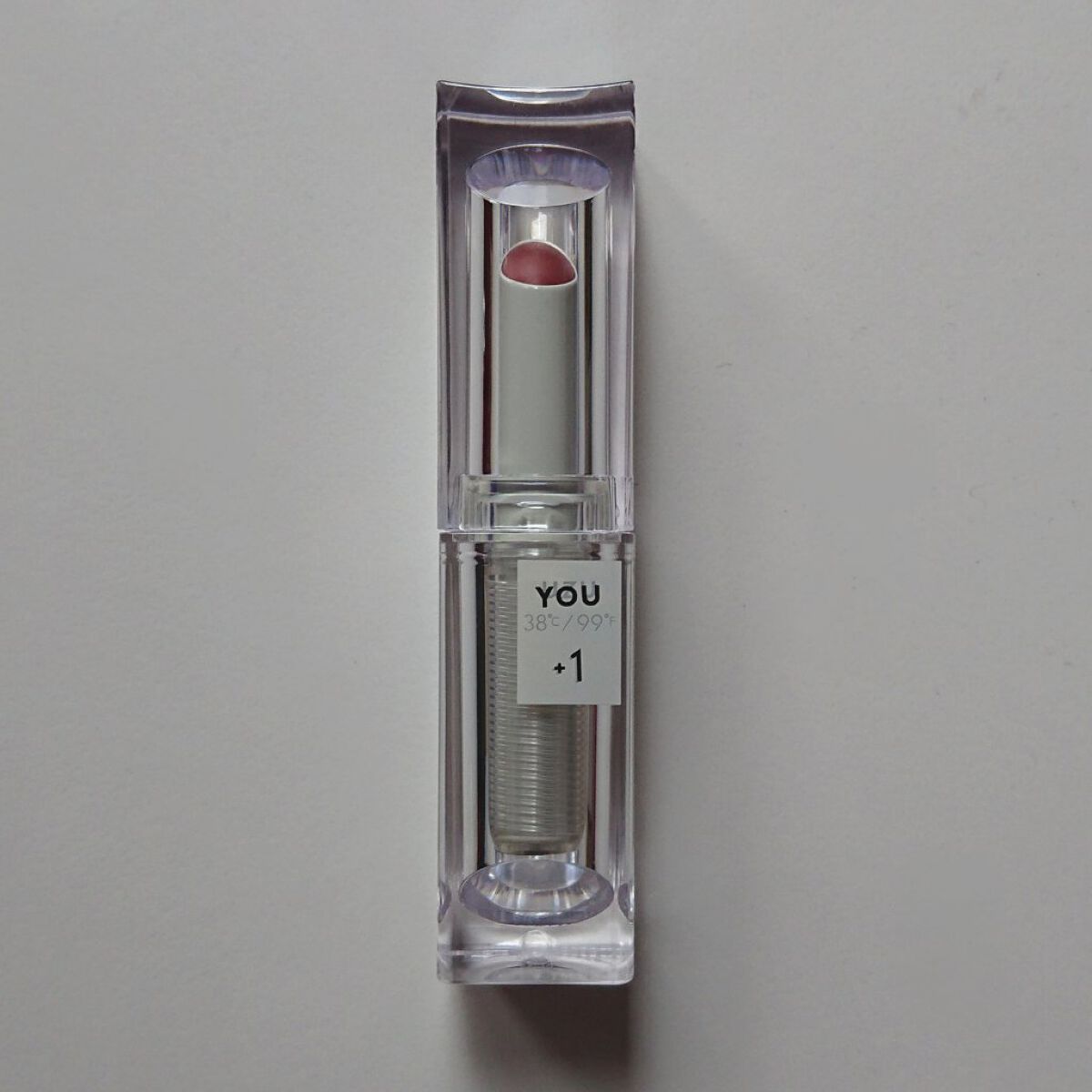 38℃/99℉ LIPSTICK  ＜YOU＞/UZU BY FLOWFUSHI/口紅を使ったクチコミ（3枚目）