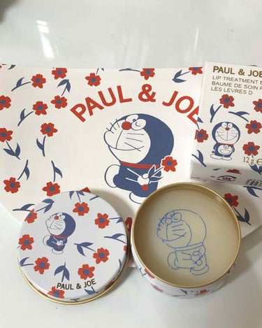 PAUL & JOE BEAUTE リップトリートメントバーム Dのクチコミ「ちょっとこれだけ遅れて届いたドラちゃん❤️

ポール＆ジョー  リップトリートメントバームD
.....」（2枚目）