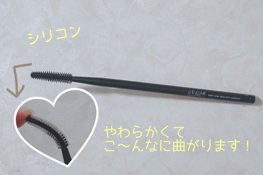 UR GLAM EXTENSION SCREW BRUSH(まつ毛エクステスクリューブラシ)/U R GLAM/メイクブラシを使ったクチコミ(3枚目)