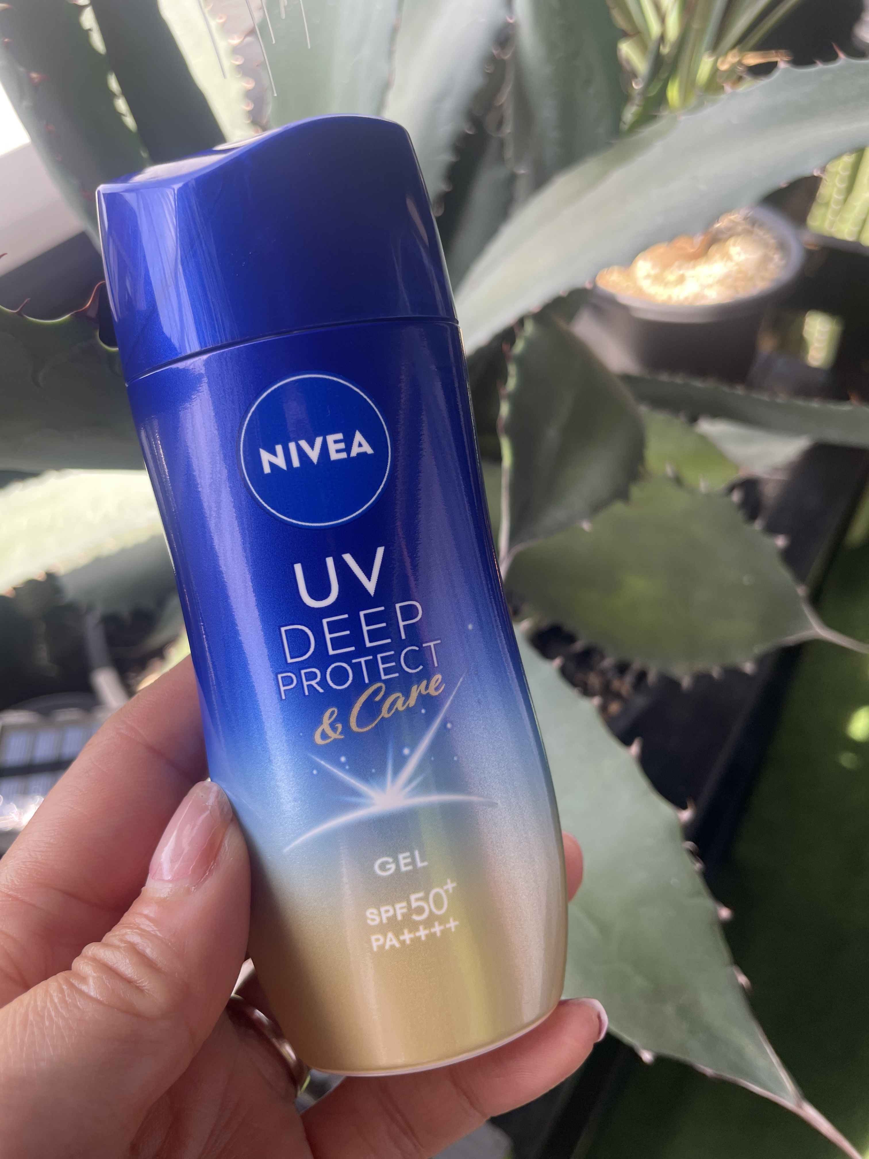 ニベアUV ディープ プロテクト＆ケア ジェル/ニベア/日焼け止めジェルを使ったクチコミ（1枚目）