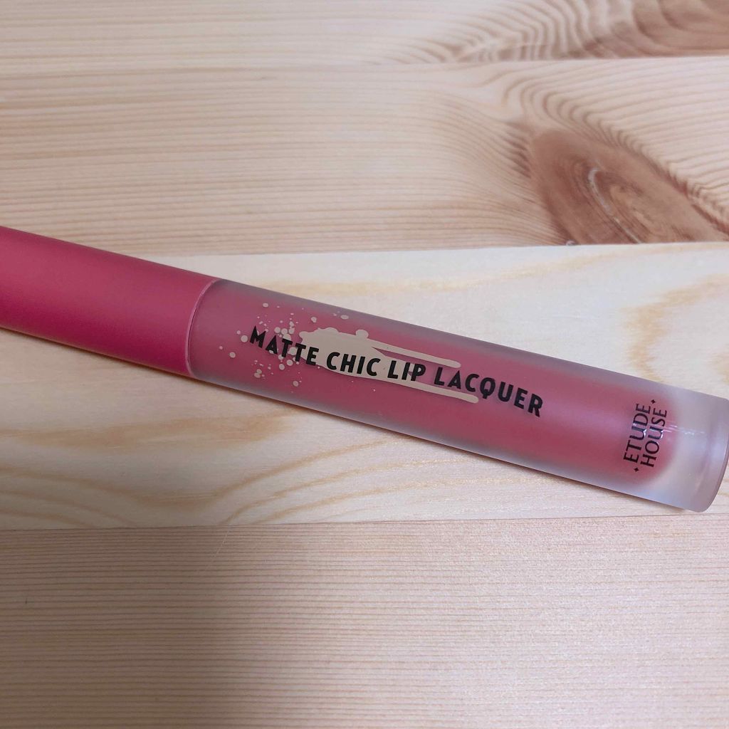 マットシックリップラッカー/ETUDE/口紅を使ったクチコミ(1枚目)