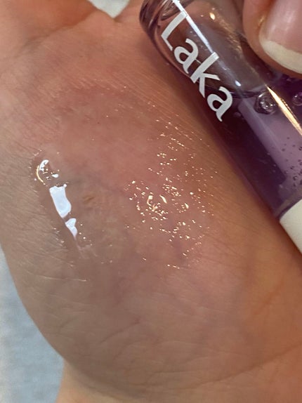 スーパーミニオイルリップ/Laka/リップケアを使ったクチコミ(4枚目)