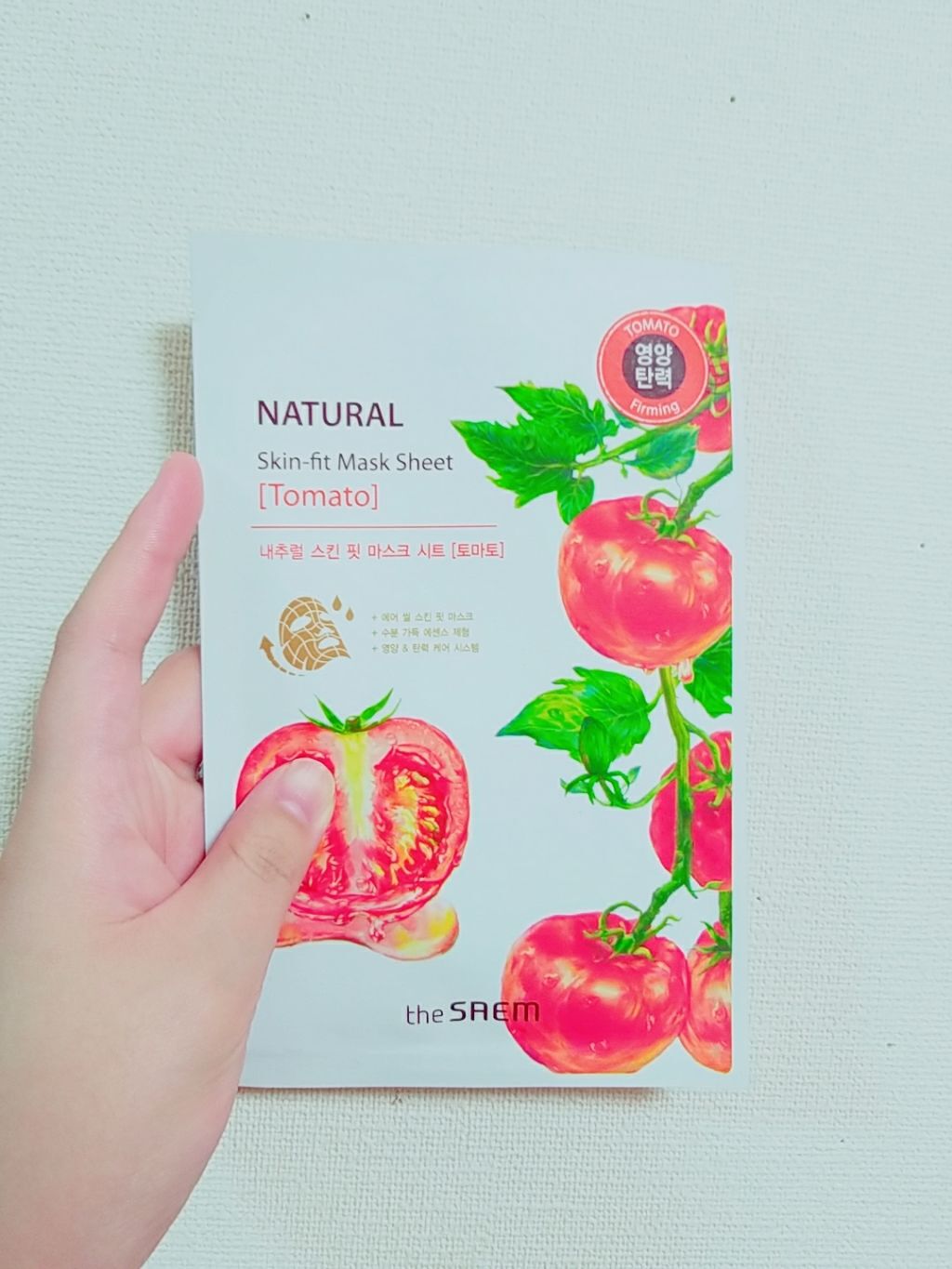 ナチュラル スキンフィット マスクシート/the SAEM/シートマスク・パックを使ったクチコミ(1枚目)