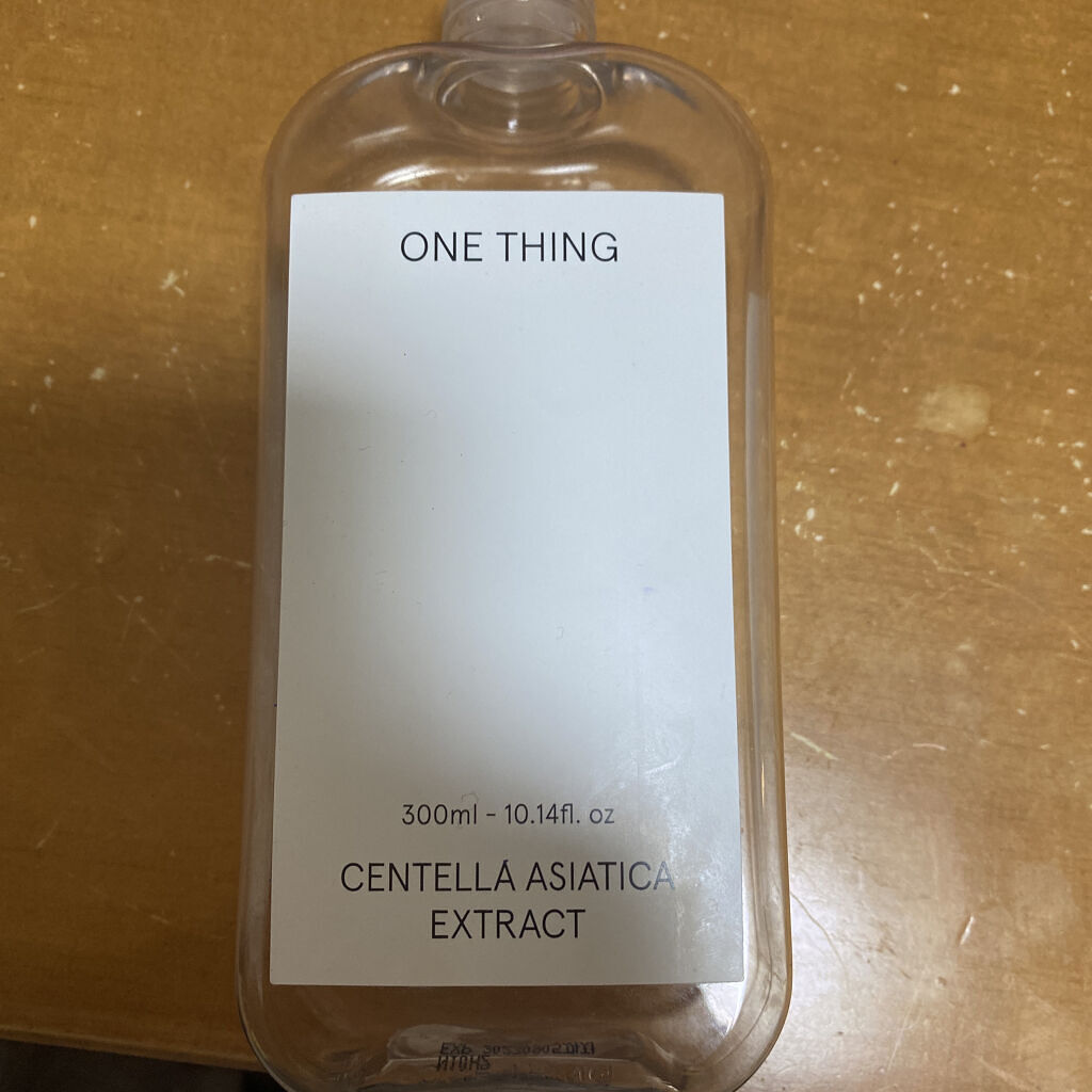 ツボクサ化粧水/ONE THING/化粧水を使ったクチコミ（1枚目）