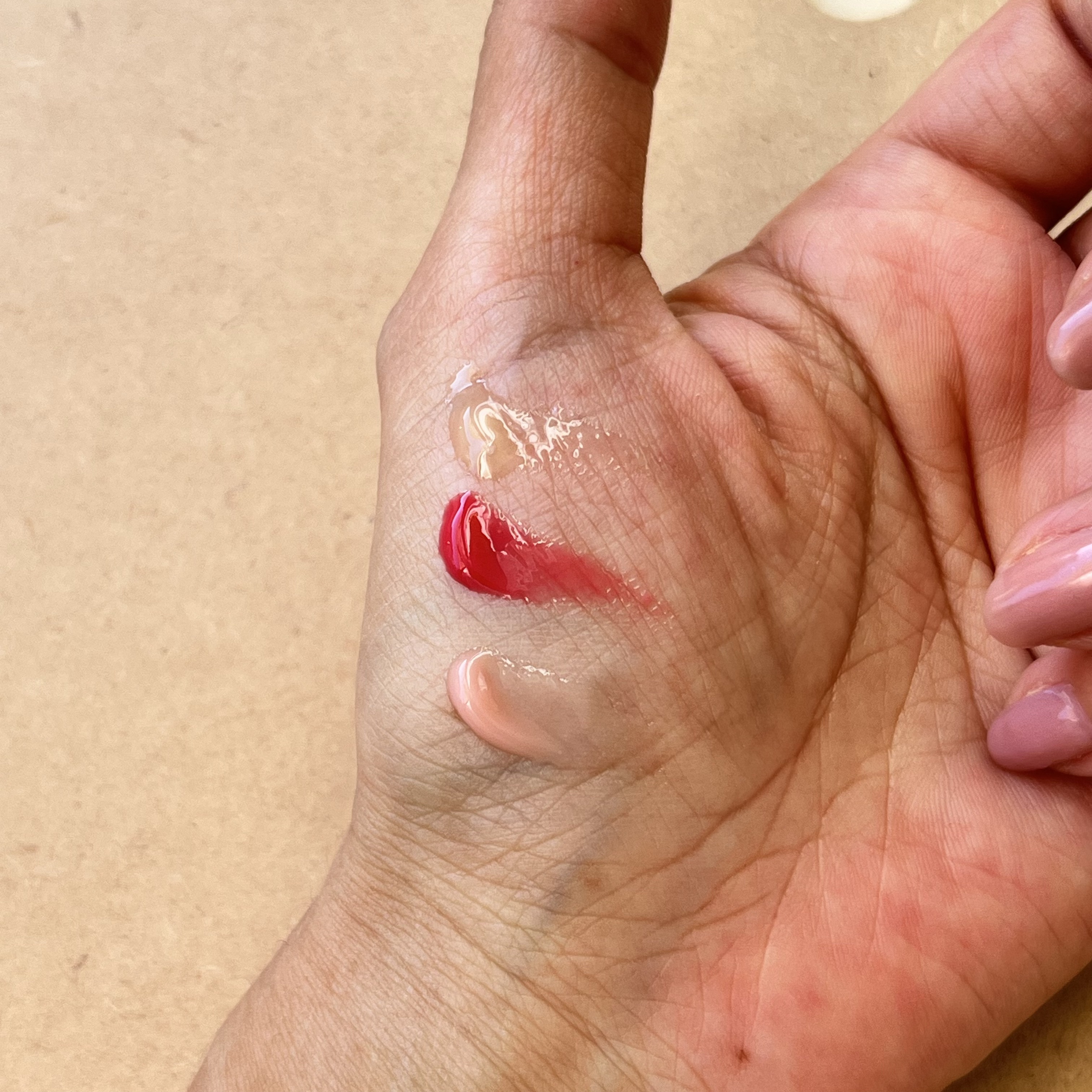 リンクルリップエッセンス プランパー ヌーディピンク/ザ・レチノタイム/リッププランパーを使ったクチコミ（2枚目）