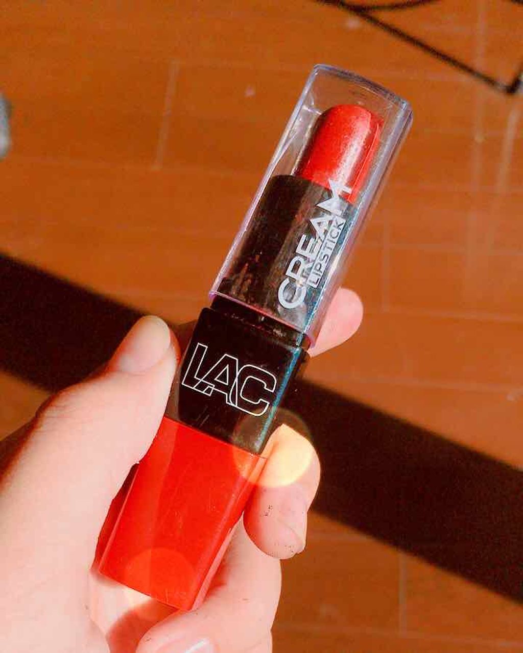 モイスチャークリーム リップスティック/L.A.COLORS/口紅を使ったクチコミ(2枚目)