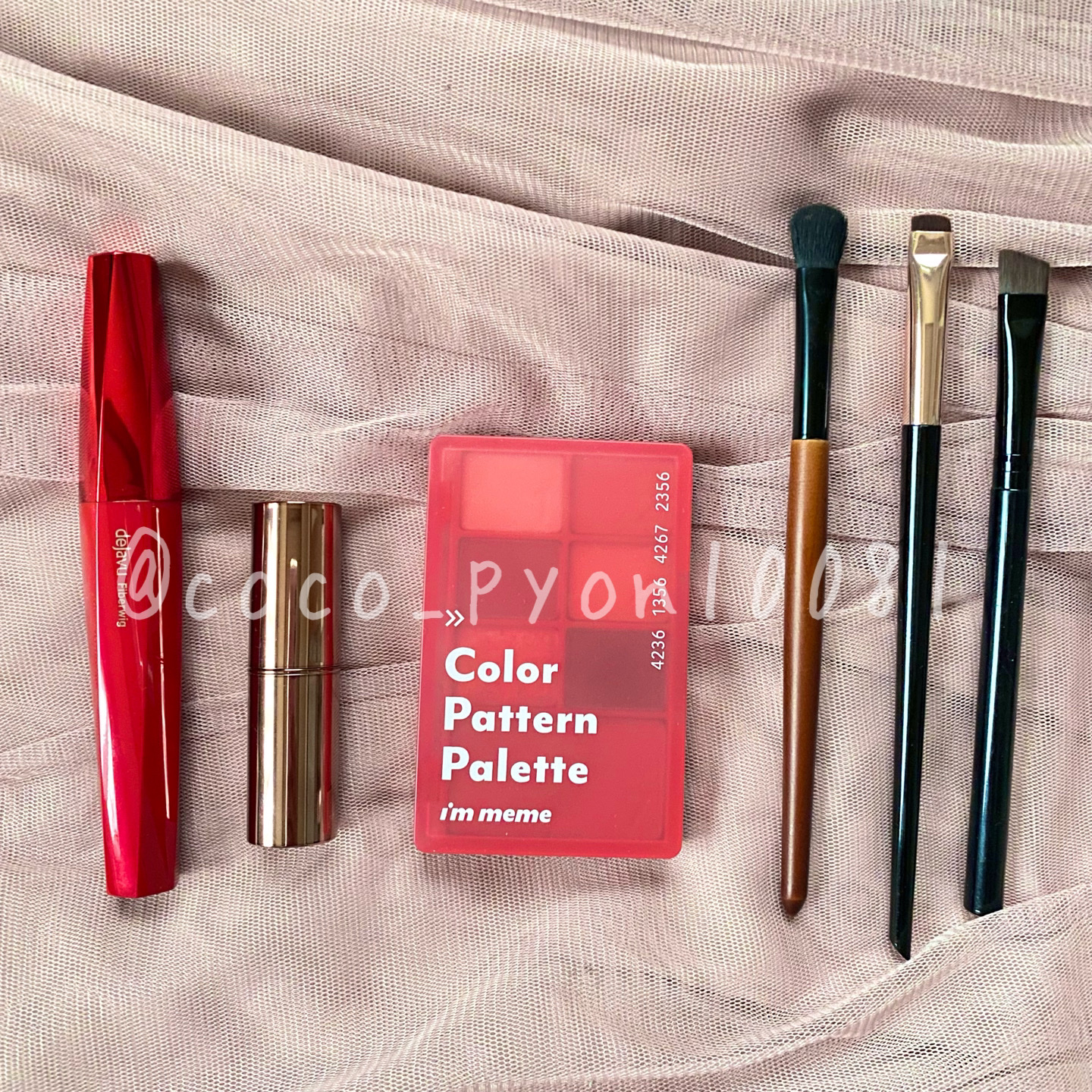 カラーパターンパレット/i’m meme/マルチパレットを使ったクチコミ（3枚目）