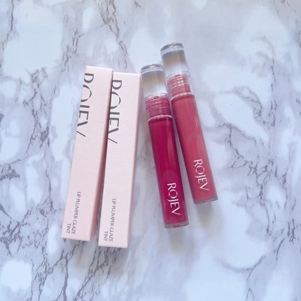 LIP PLUMPER GLAZE TINT/ROJEV/口紅を使ったクチコミ(5枚目)