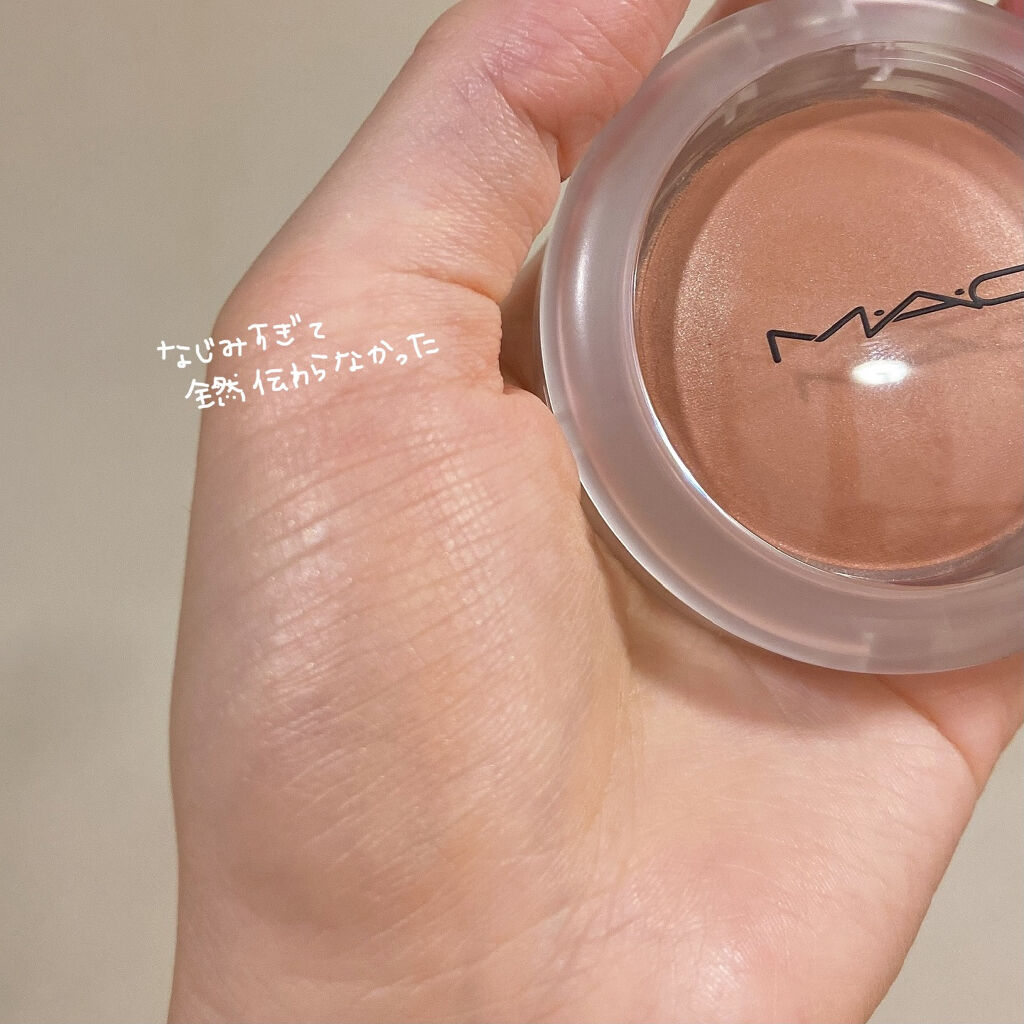 グロー プレイ ブラッシュ ソー ナチュラル/M・A・C/ジェル・クリームチークを使ったクチコミ（3枚目）