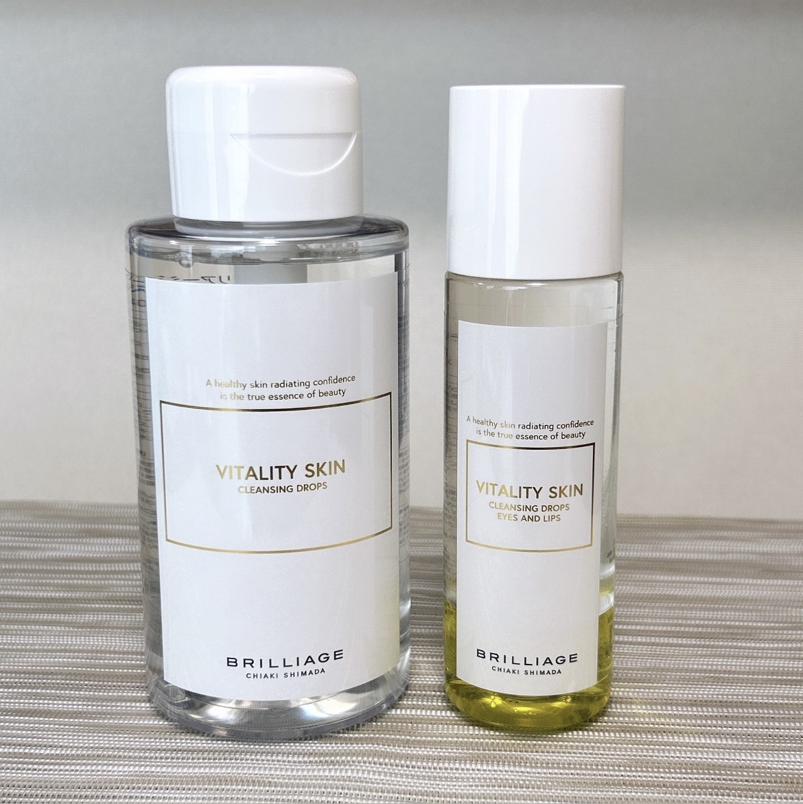 バイタリティ スキン クレンジングドロップス (クレンジングウォーター)/ブリリアージュ/クレンジングウォーターを使ったクチコミ（1枚目）