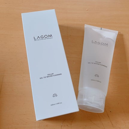 ラゴム ジェルトゥウォーター クレンザー(朝用洗顔)/LAGOM /その他洗顔料を使ったクチコミ(1枚目)