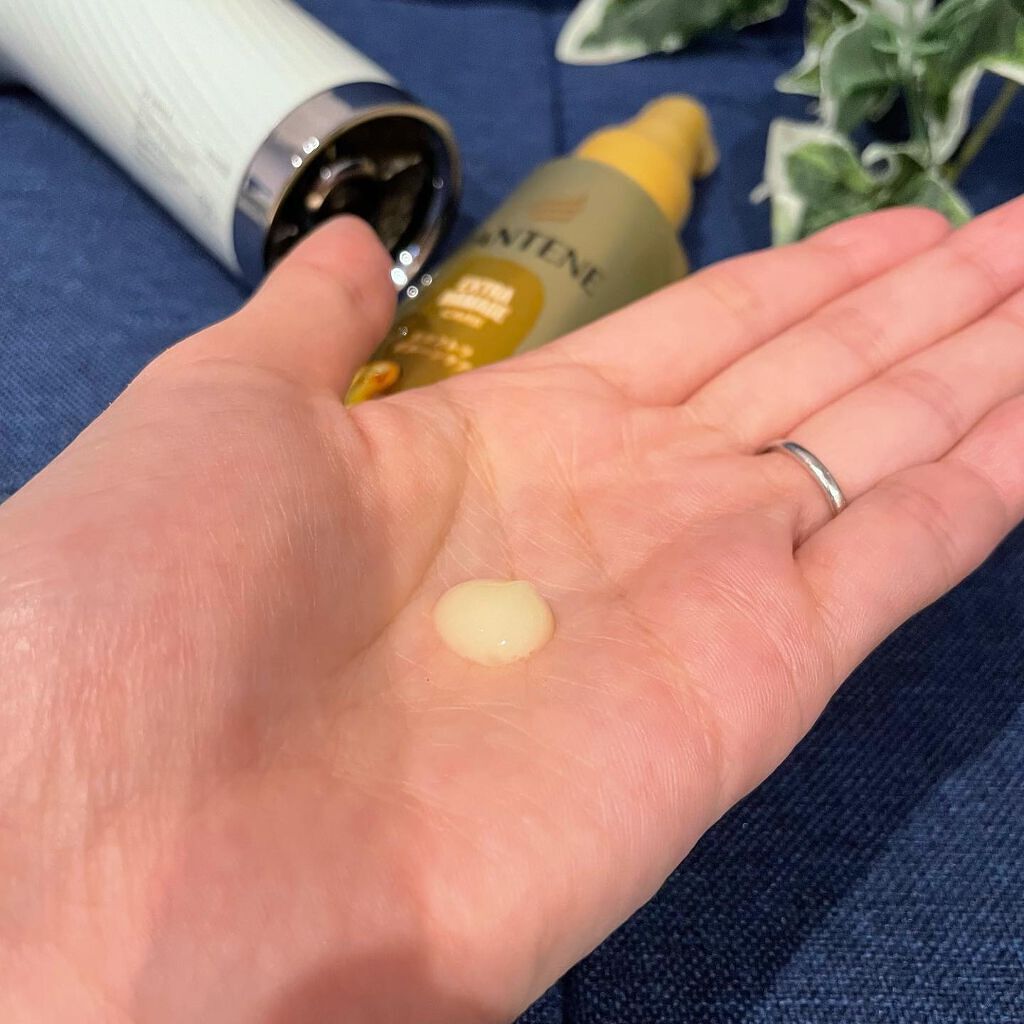 エクストラダメージケア インテンシブ ヴィタミルク 洗い流さないトリートメント /パンテーン/アウトバストリートメントを使ったクチコミ(5枚目)