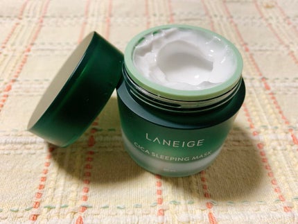 シカスリーピングマスク/LANEIGE/フェイスクリームを使ったクチコミ(2枚目)