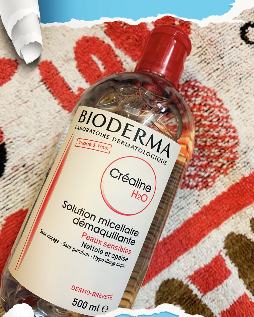 サンシビオ エイチツーオー D/ビオデルマ/クレンジングウォーターを使ったクチコミ（1枚目）