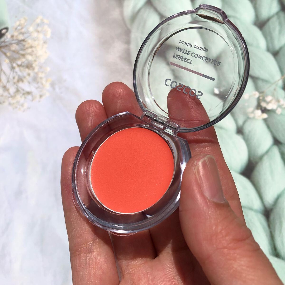 パーフェクトマットコンシーラー スカーレットオレンジ/COSCOS/クリームコンシーラーを使ったクチコミ(3枚目)