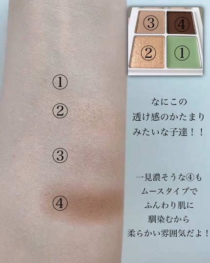 THE アイパレR/b idol/アイシャドウパレットを使ったクチコミ(3枚目)