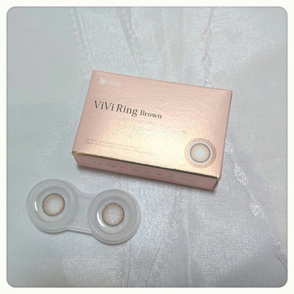 ViVi Ring 1Month/OLENS/カラーコンタクトレンズを使ったクチコミ(2枚目)