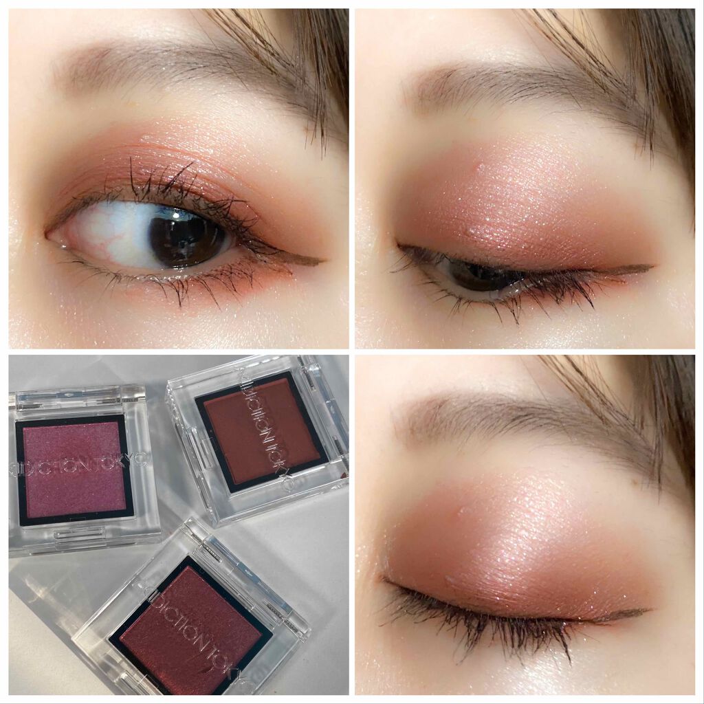 アディクション ザ アイシャドウ マット 025M Incarose/ADDICTION/単色アイシャドウを使ったクチコミ（1枚目）