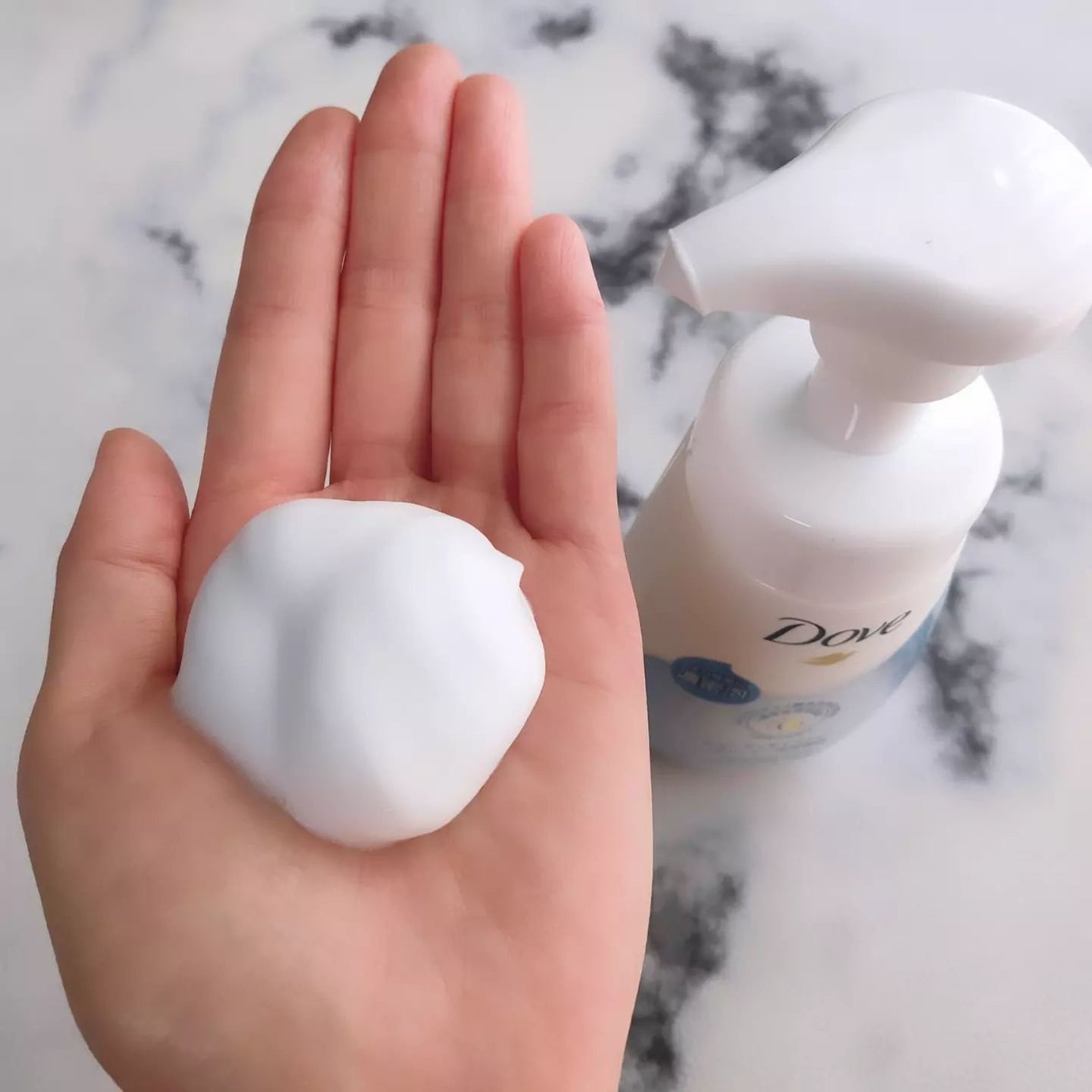 ビューティモイスチャー クリーミー泡洗顔料/ダヴ/泡洗顔を使ったクチコミ(3枚目)